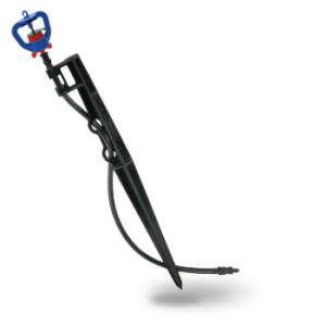 Minisprinkler-Set Kurzstrecke mit Deflektor, montiert