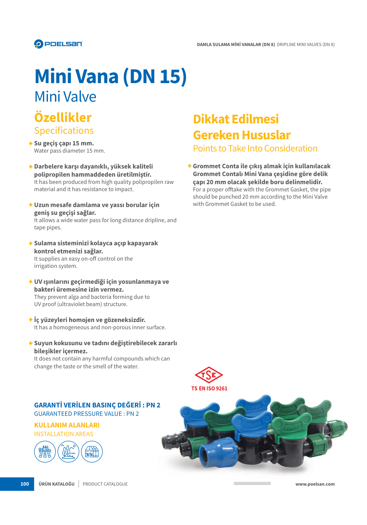Mini-Ventil DN15 – Tropfrohranschluss – Bild 3