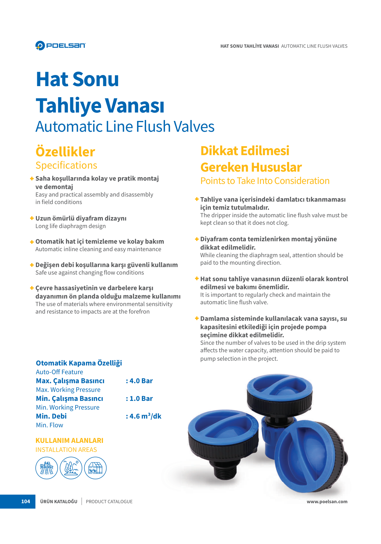 Leitungsendventil – automatisches Spülventil – Bild 2