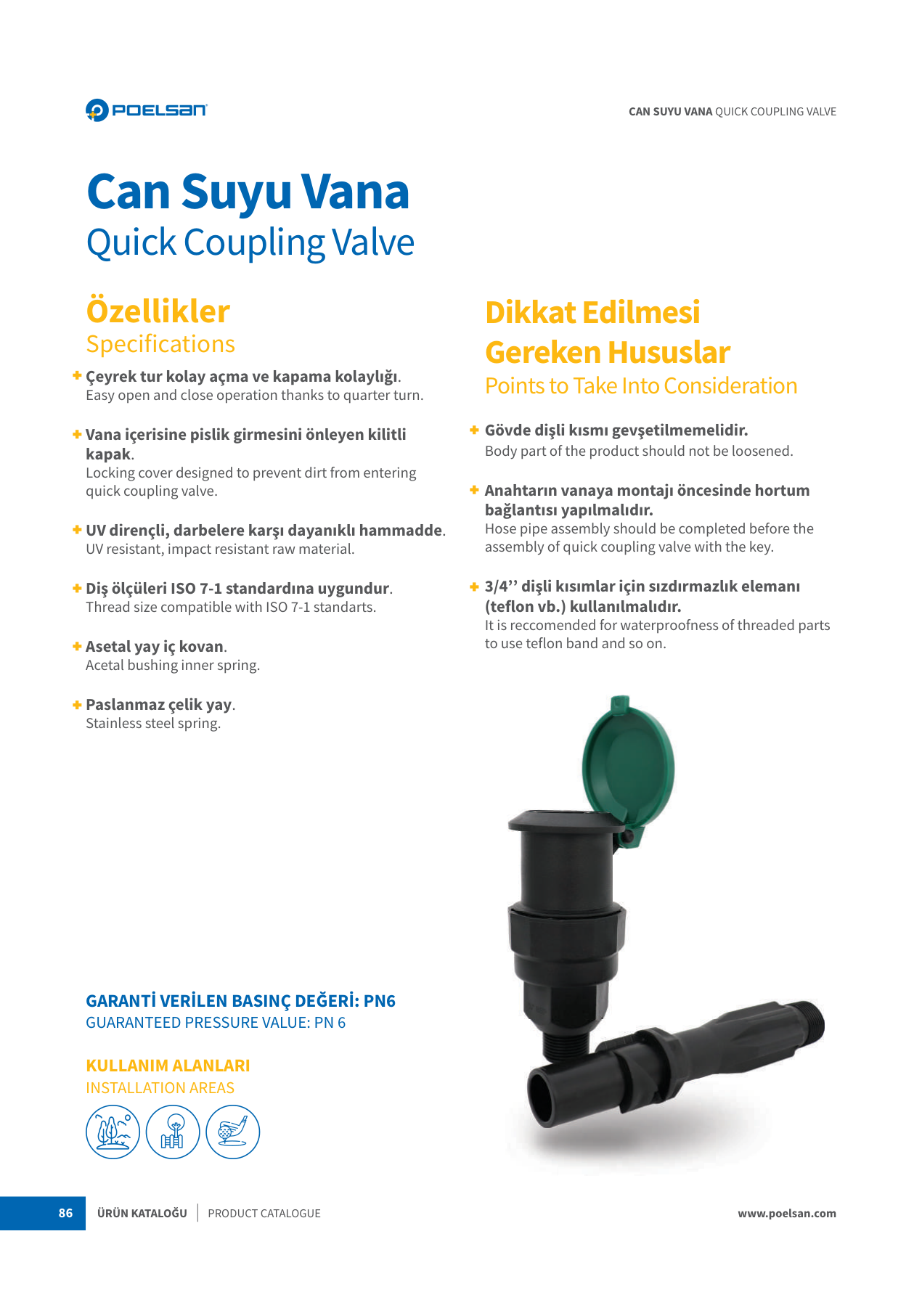 Schnellkupplungsventil mit Schlüssel (Set) – Bild 3